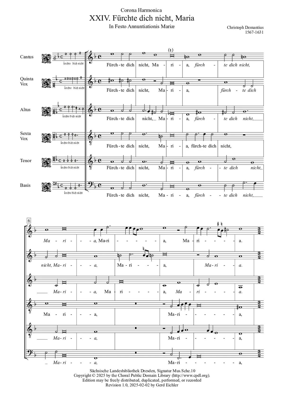 Fürchte dich nicht, Maria - Page 1