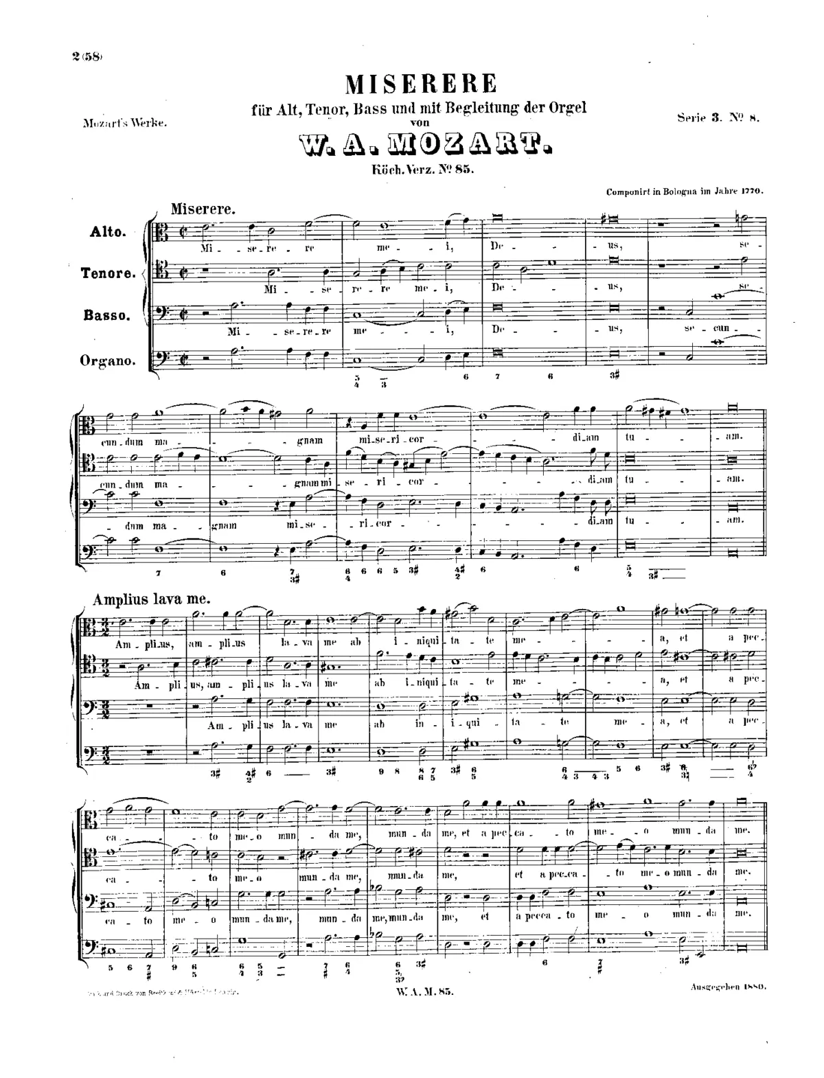 Miserere - Page 1