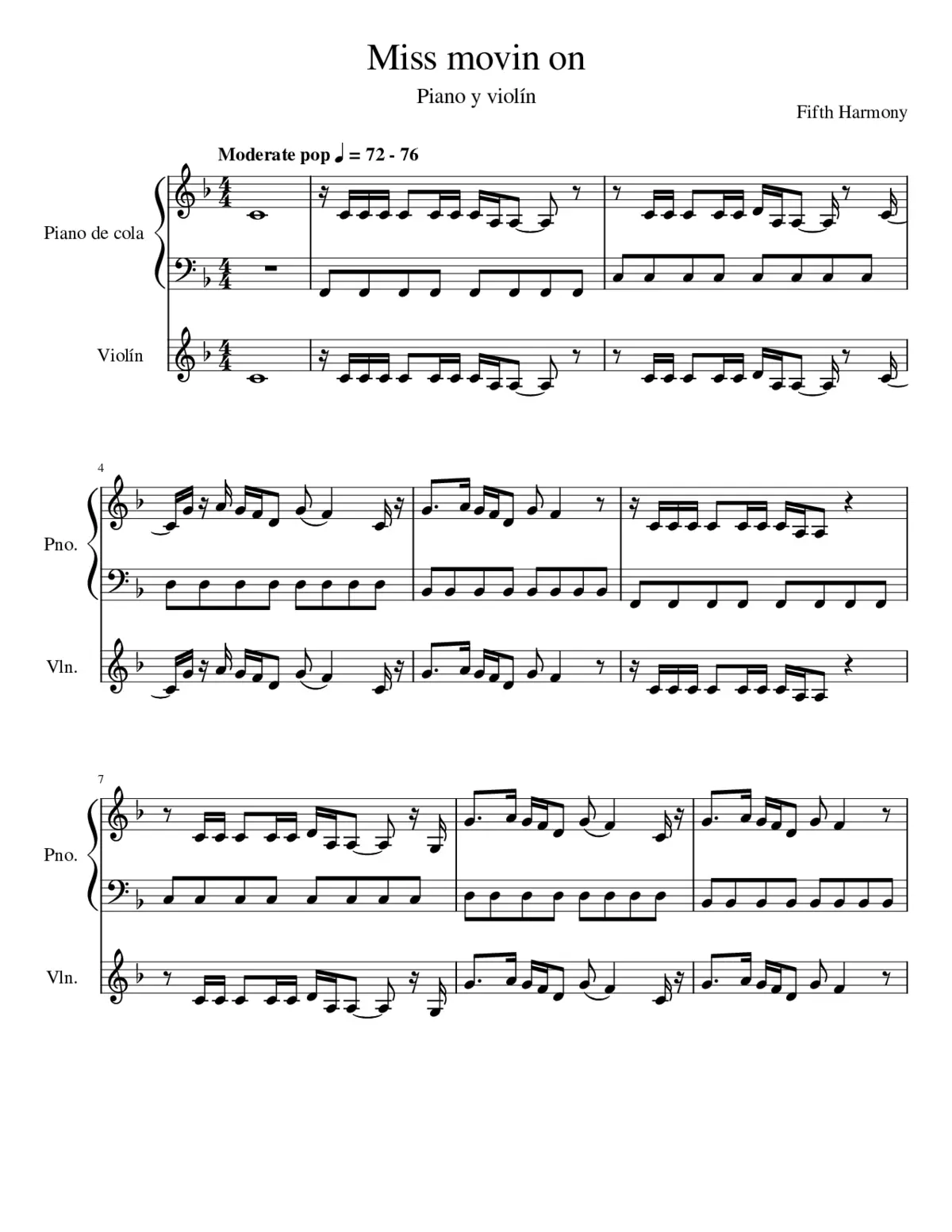 miss movin on - Page 1