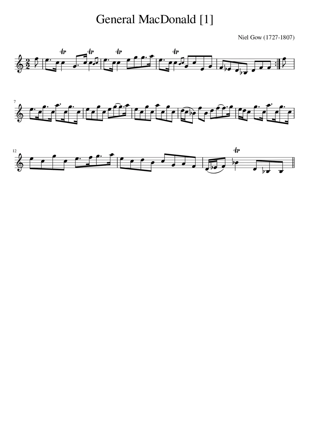 General MacDonald - Page 1