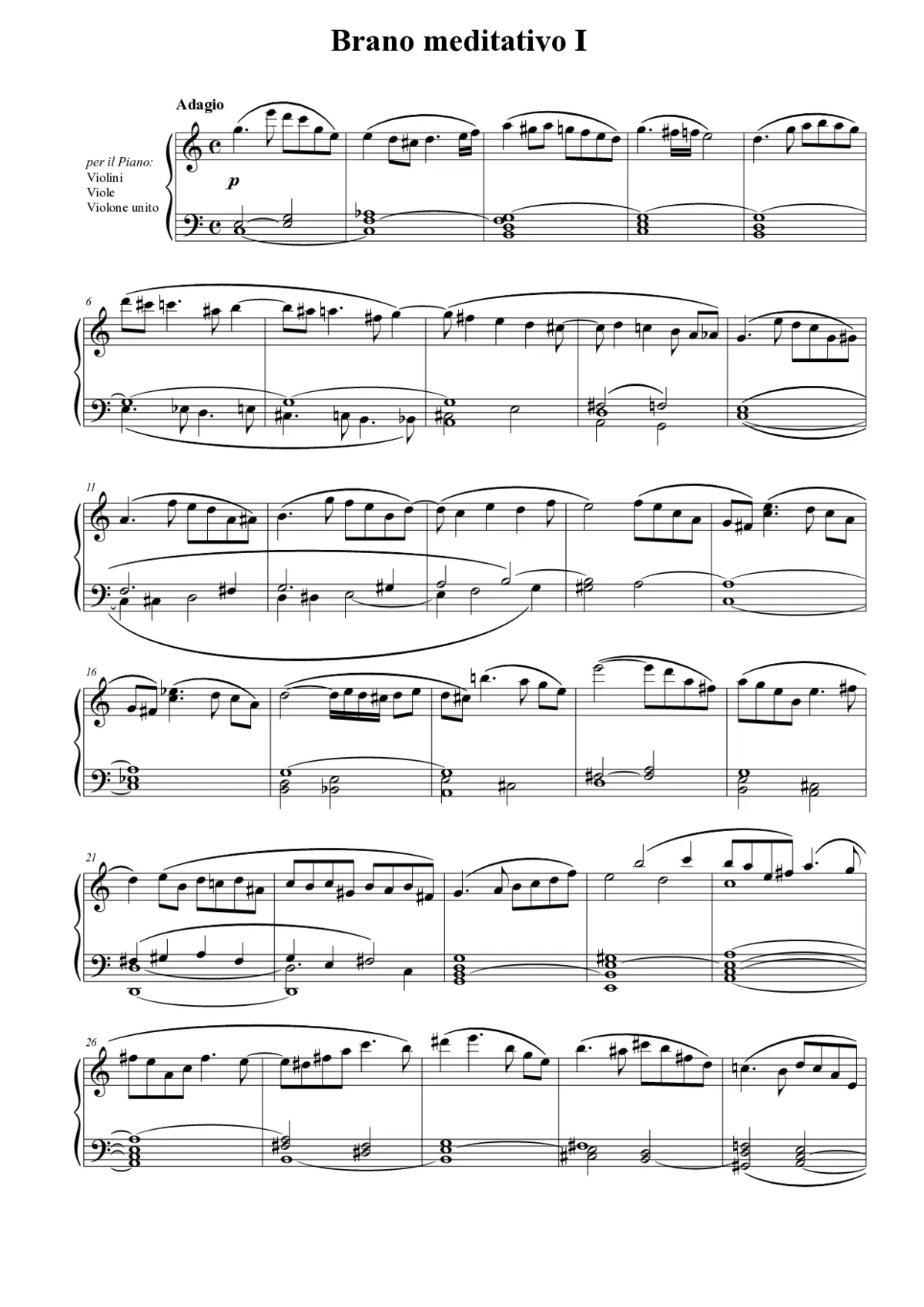 12 Brani meditativi - Page 1
