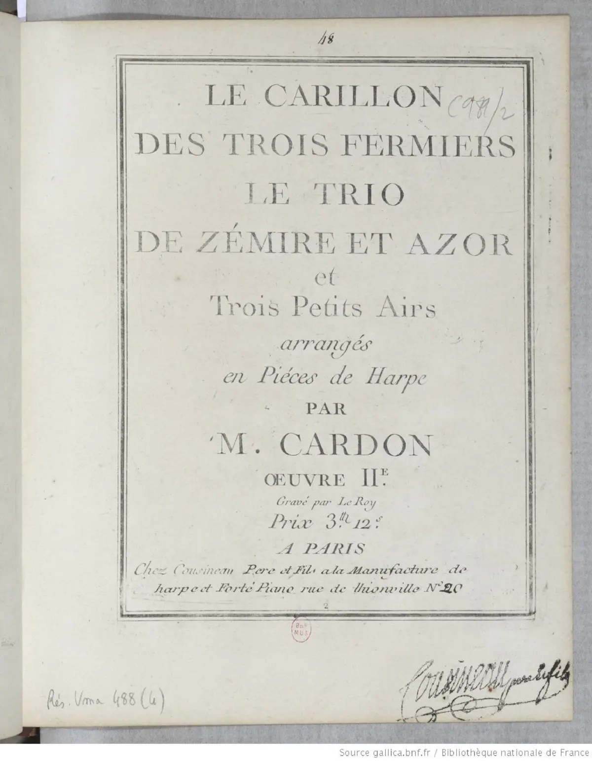 Le carillon des trois fermiers - Page 1