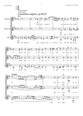 Cantantibus organis op.66/24
