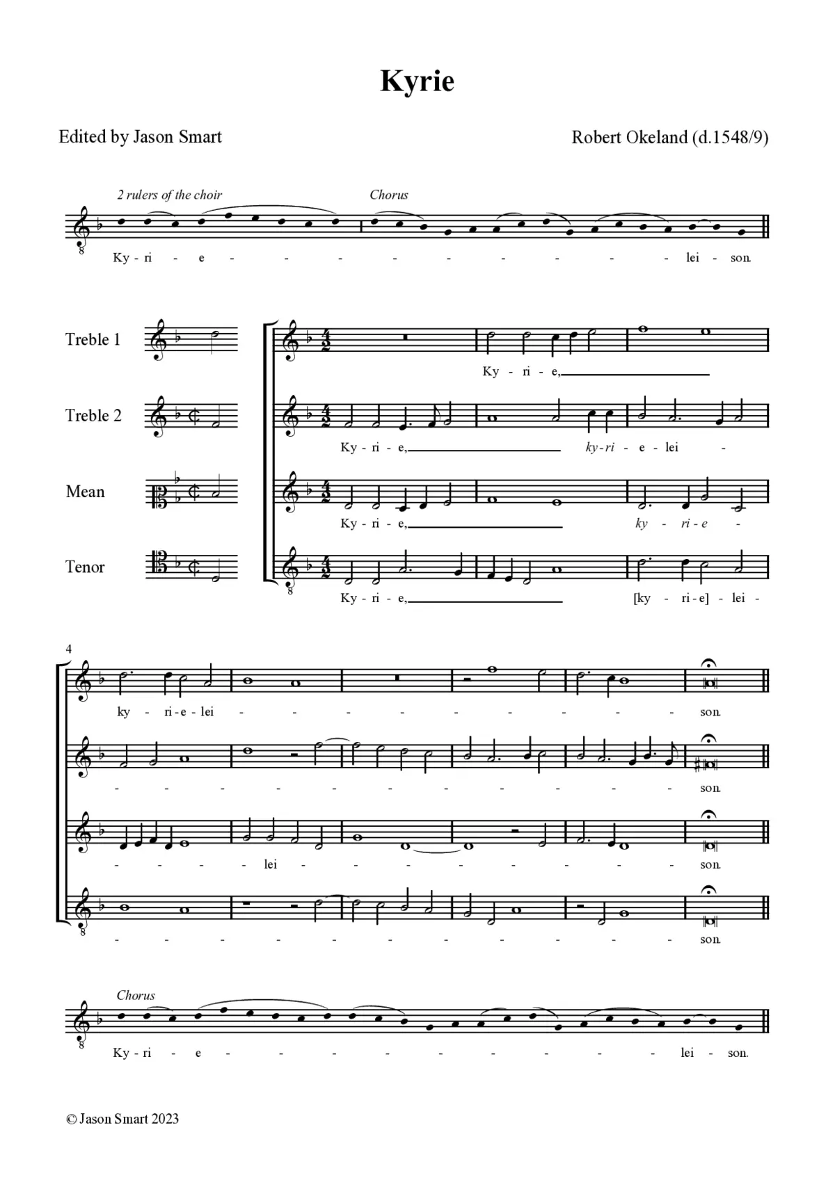 Kyrie - Page 1