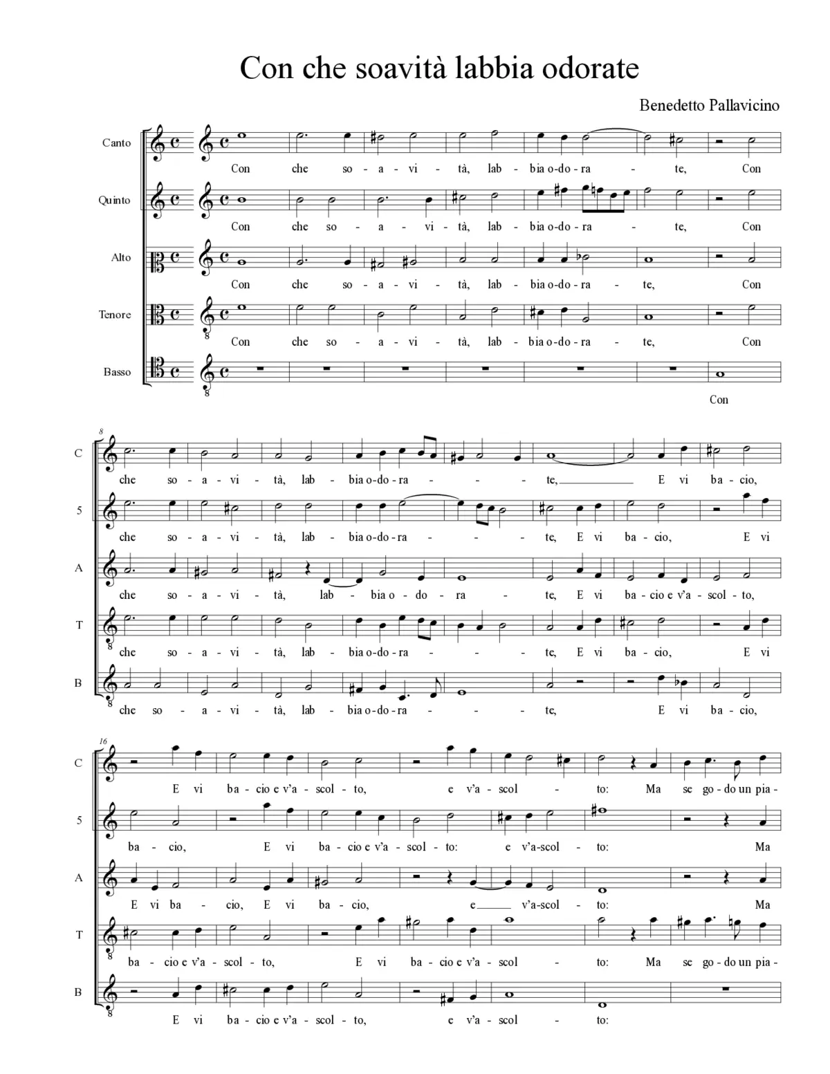 Con che soavità - Page 1