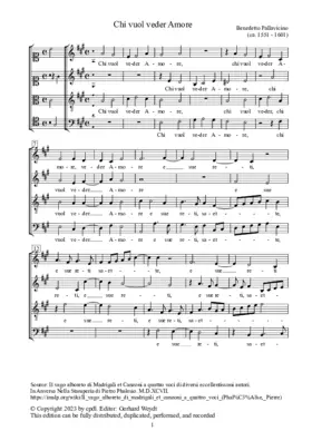 Chi vuol veder Amore