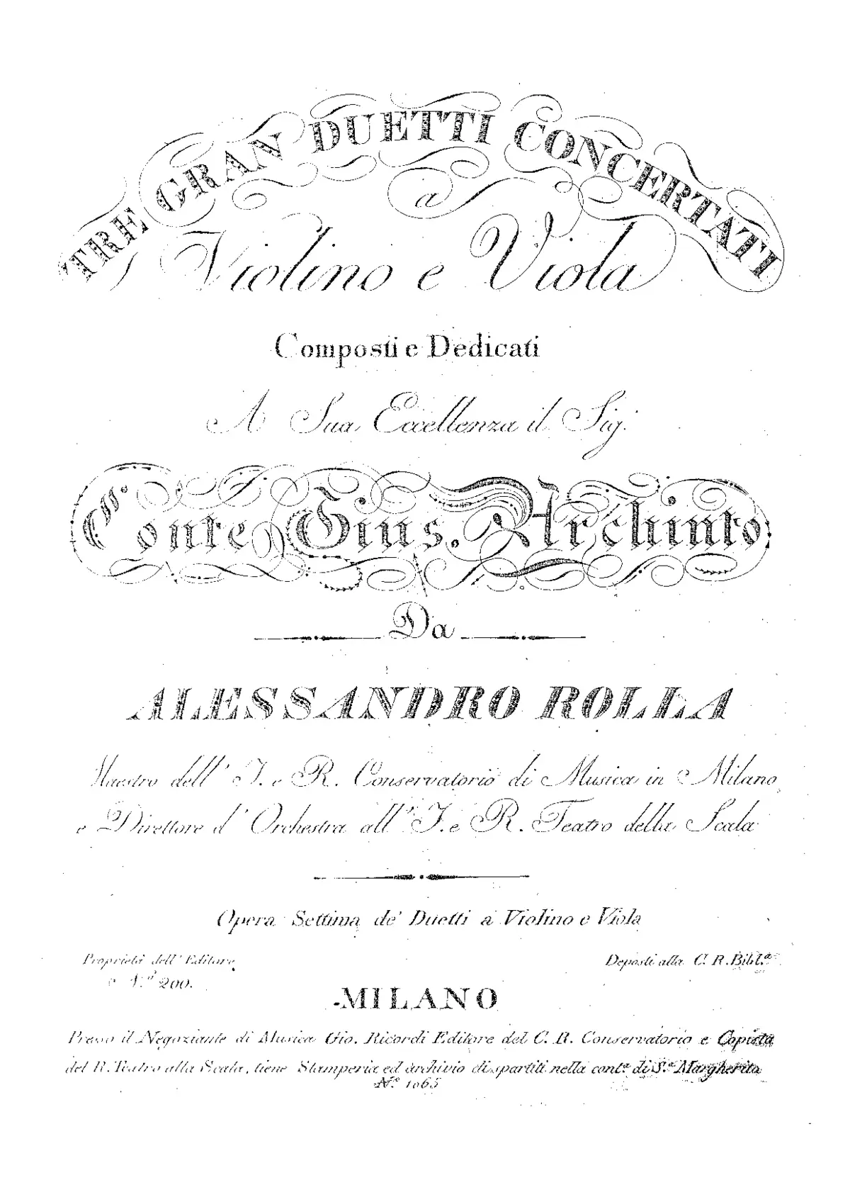 3 Grand Concertant Duos for Violin and Viola - Page 1