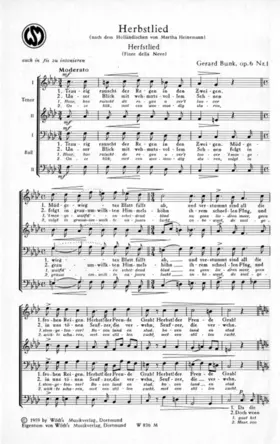 3 Chorwerke a cappella