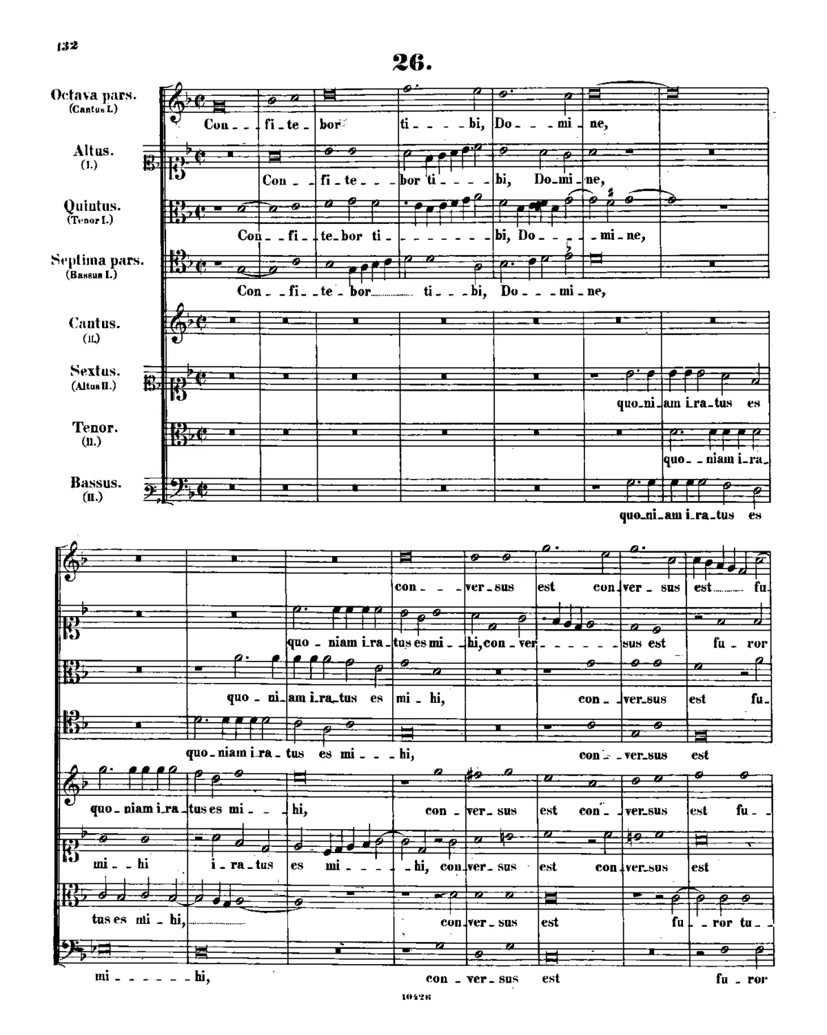 Confitebor tibi Domine - Page 1