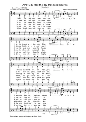 Hail the day that sees him rise