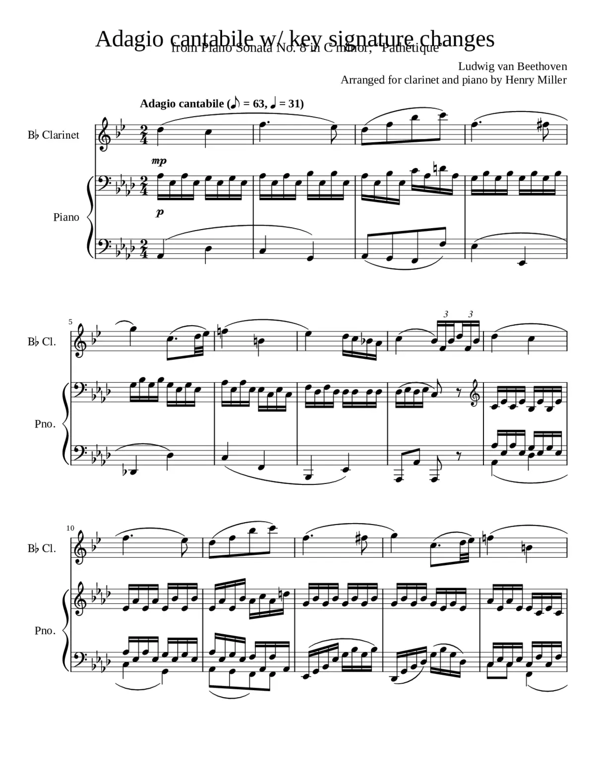 Piano Sonata No.24 Op.78 - Page 1