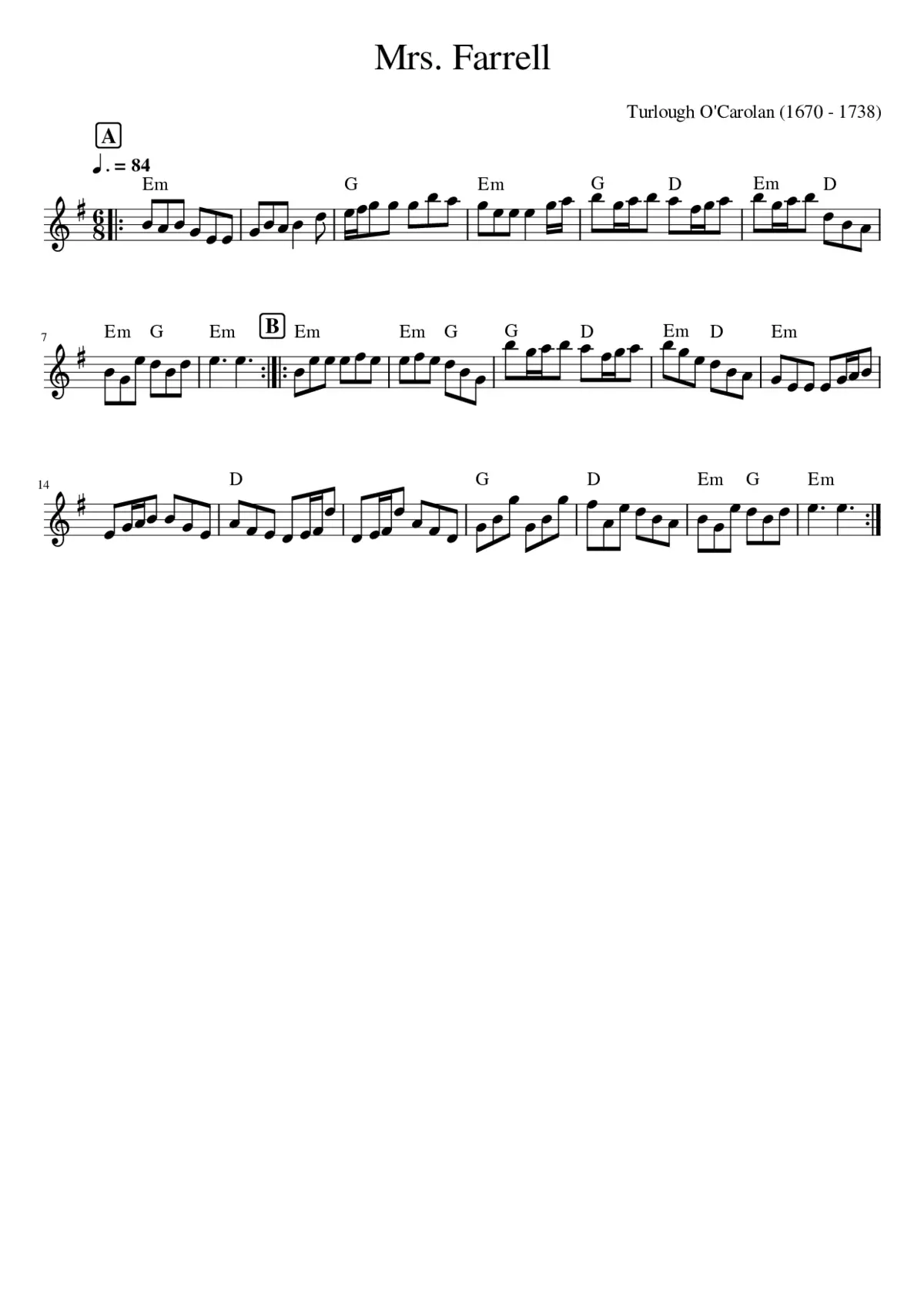 Mrs. Farrell - Page 1