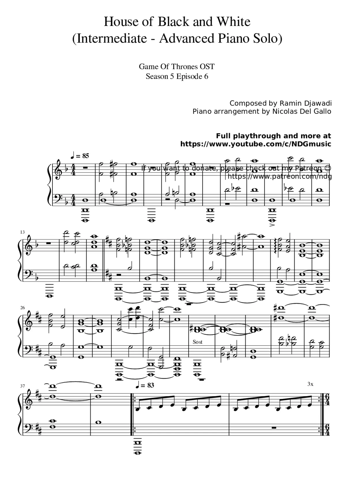 House of Black and White - Page 1