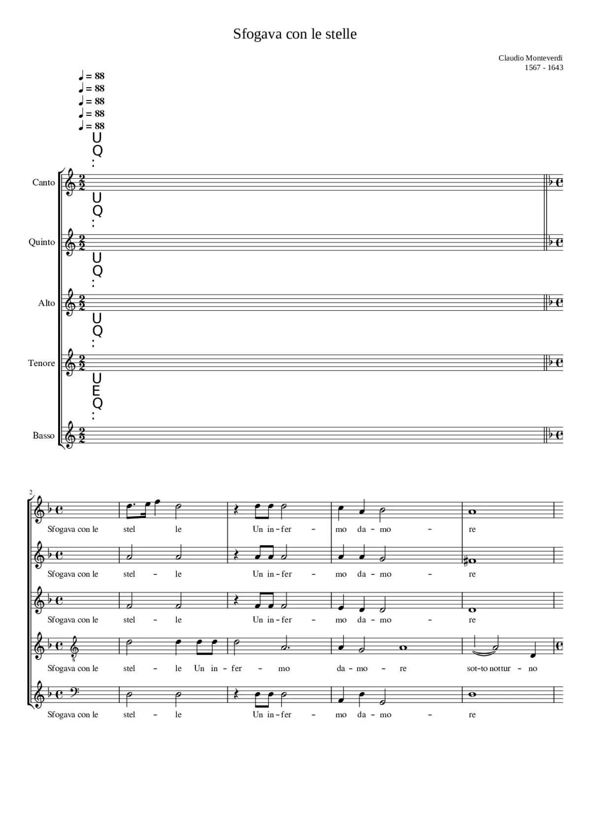 Sfogava con le stelle - Page 1