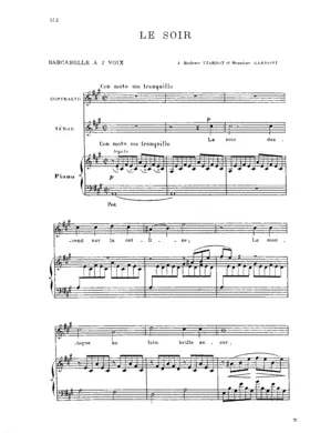 Le soir descend sur la colline