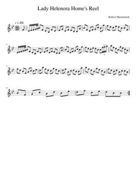 Lady Helenora Home's Reel