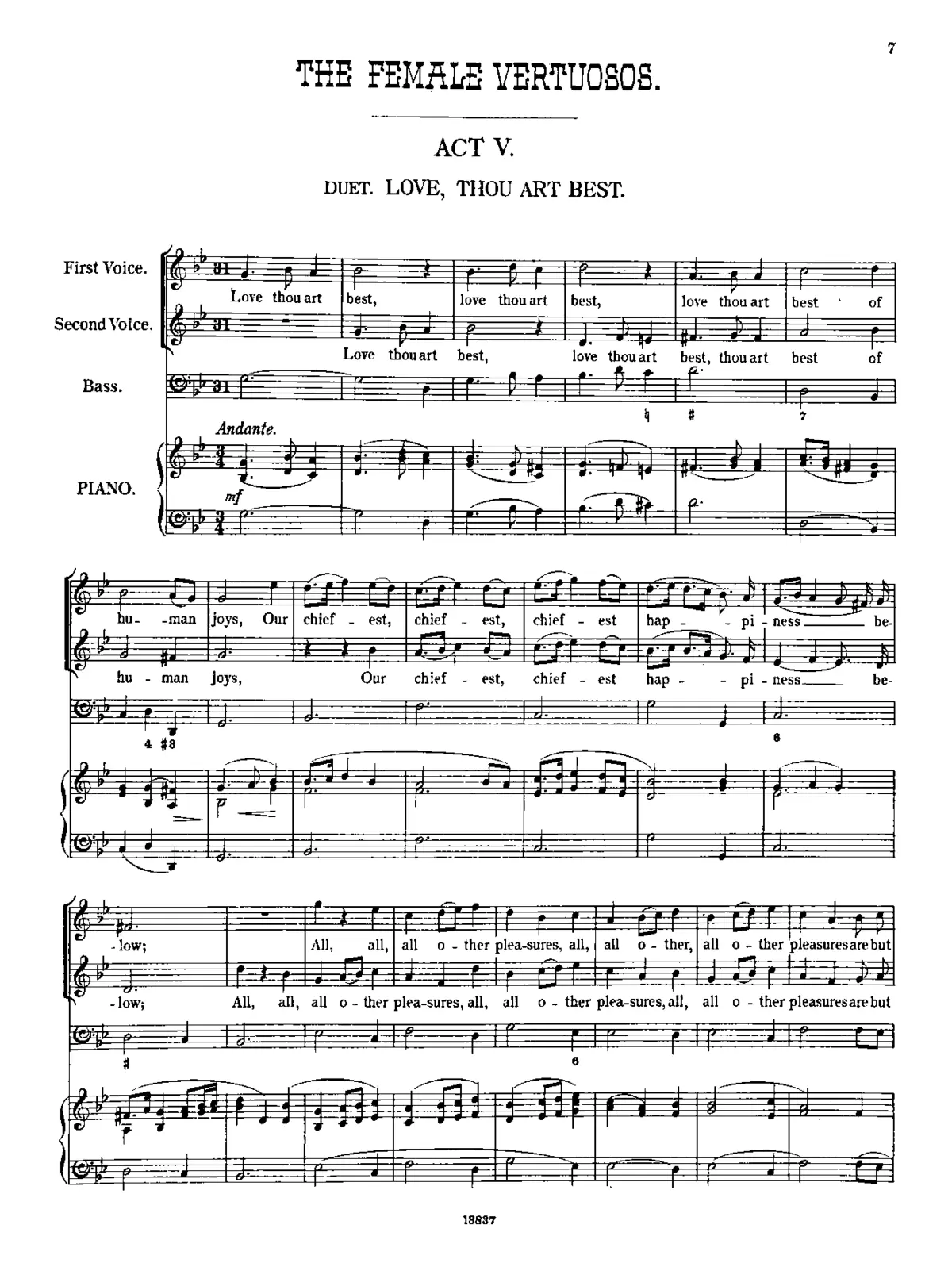 The Female Virtuosos - Page 1