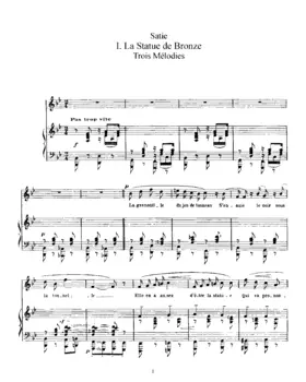 3 Mélodies