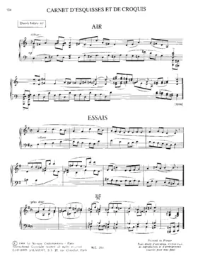 Carnet d'esquisses et de croquis