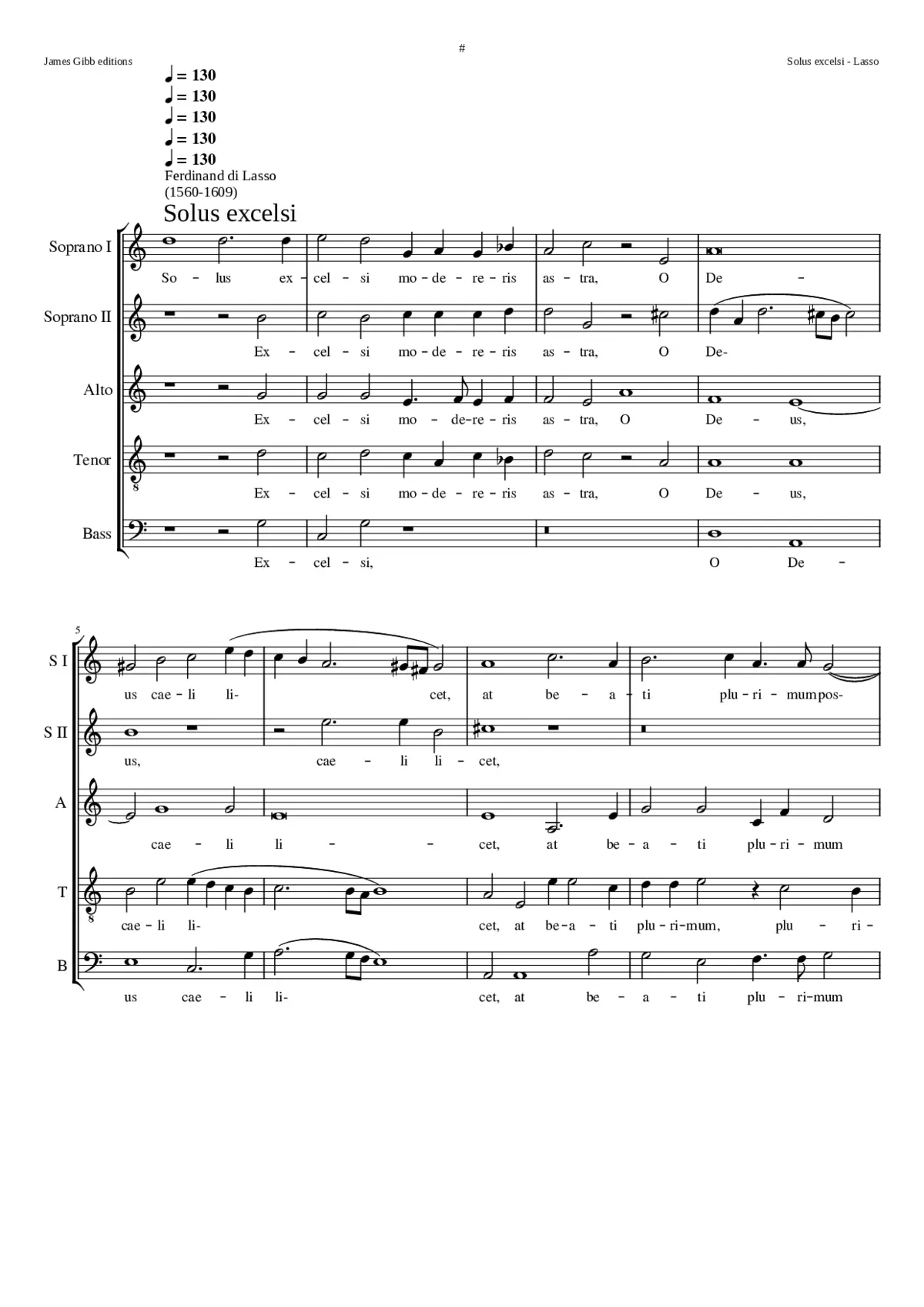 Solus excelsi - Page 1