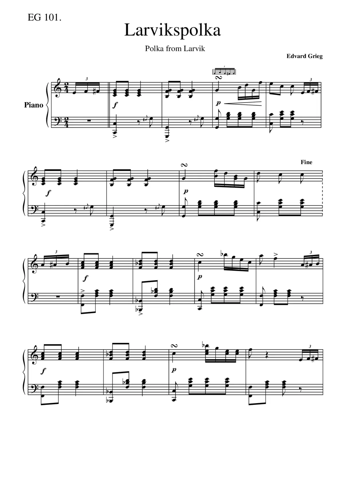 Larvikspolka - Page 1