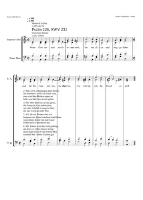 Wenn Gott einmal erlösen wird SWV 231
