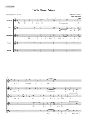 Hodie Simon Petrus