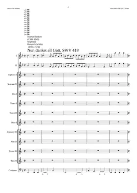 Nun danket Alle Gott SWV 418