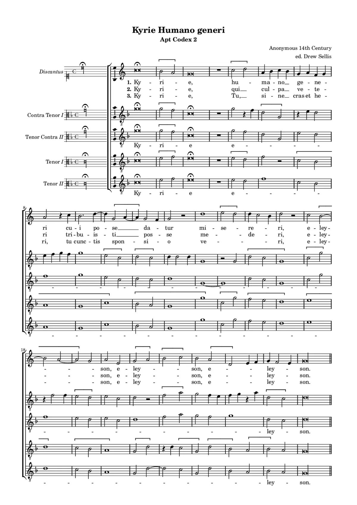 Kyrie Humano generi, Apt 2 - Page 1