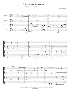 O God be merciful unto us