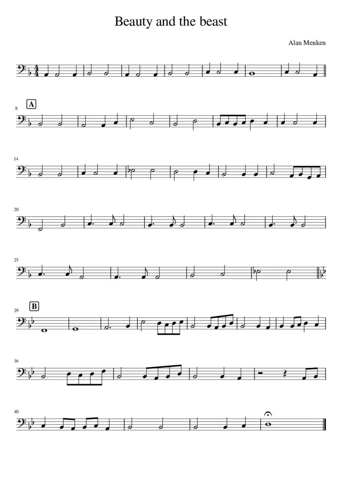 Beauty and the beast - Page 1