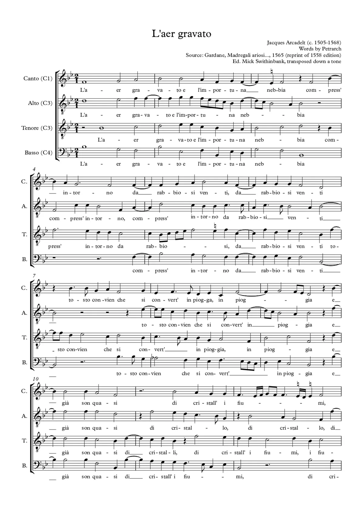 L'aer gravato - Page 1