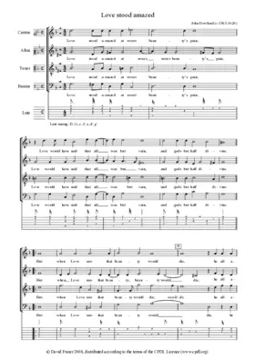 Love stood amazed at sweet beauty's pain