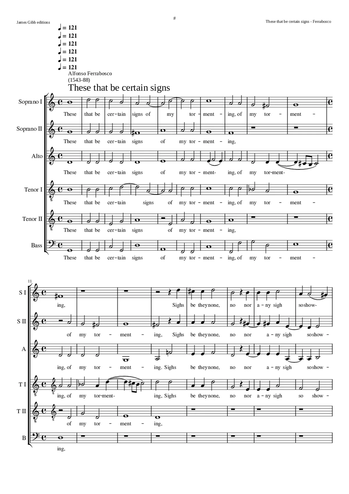 These be that certain signs - Page 1