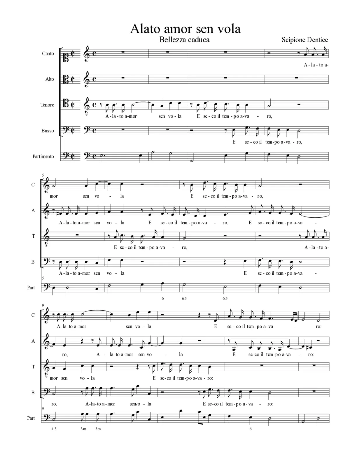 Alato amor sen vola - Page 1