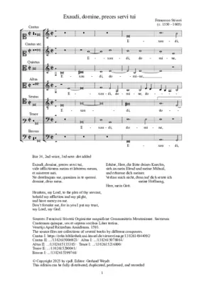 Exaudi domine preces servi tui