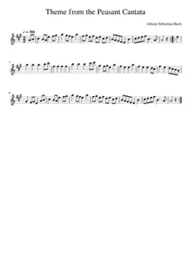 Theme from the Peasant Cantata