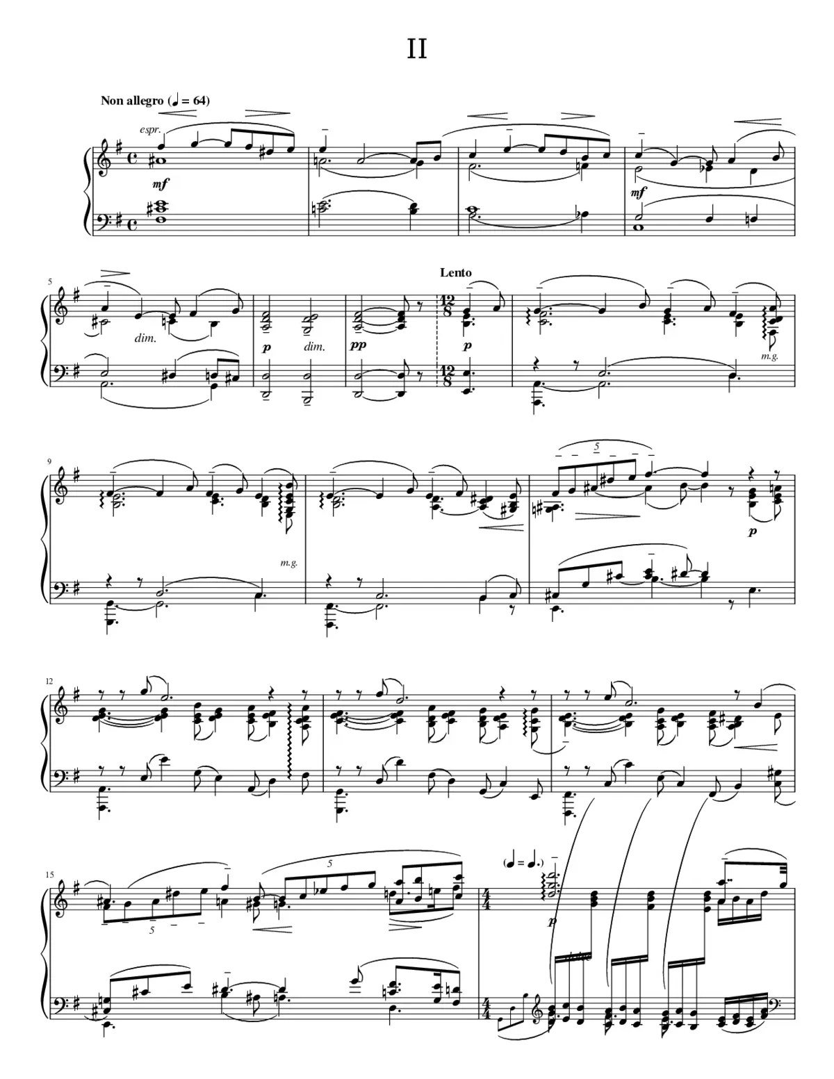 Piano Sonata No.2 Op.36 - Page 1