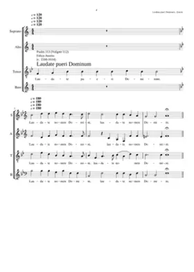 Laudate pueri Dominum