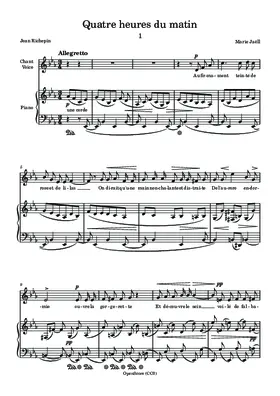 Quatre heures du matin