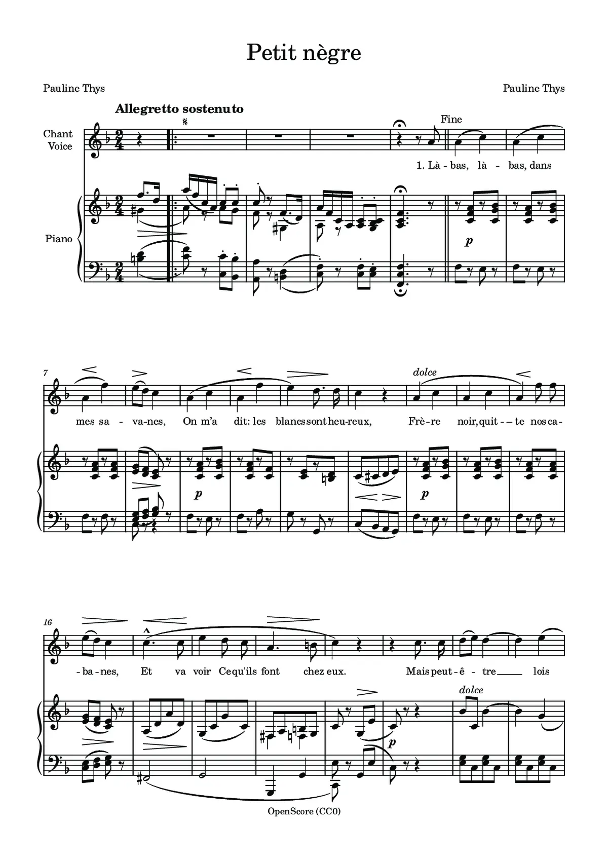 Petit nègre - Page 1