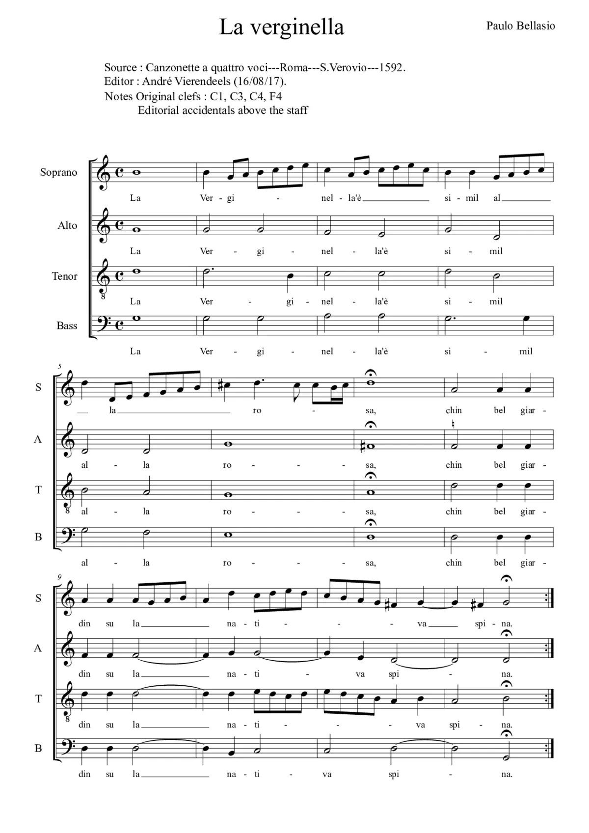 La Verginella - Page 1