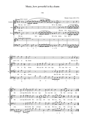 Music, how powerful is thy charm