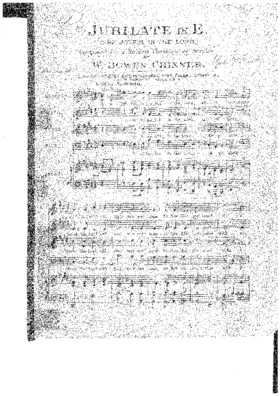 Jubilate in E - O be joyful in the Lord