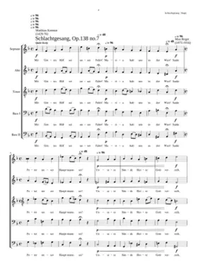 Schlachtgesang Op. 138 No. 7