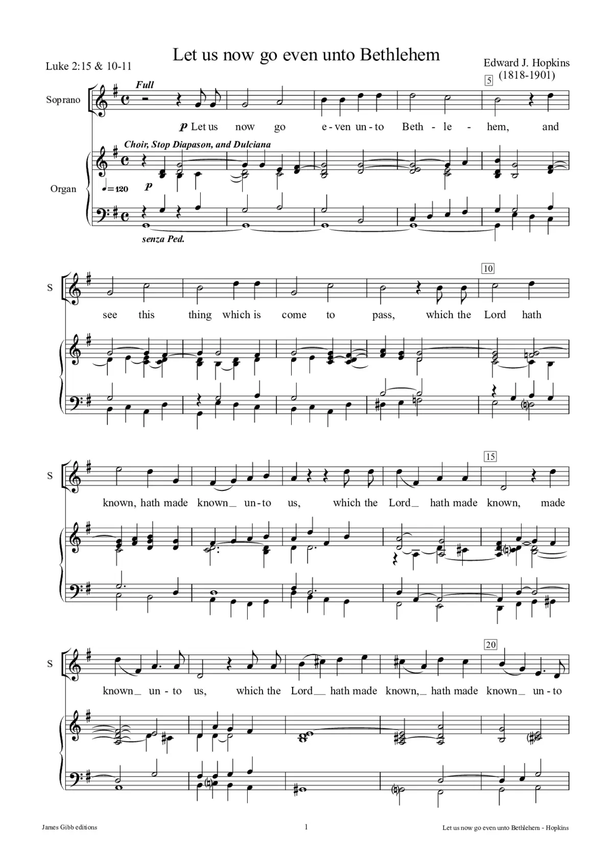 Let us now go even unto Bethlehem - Page 1