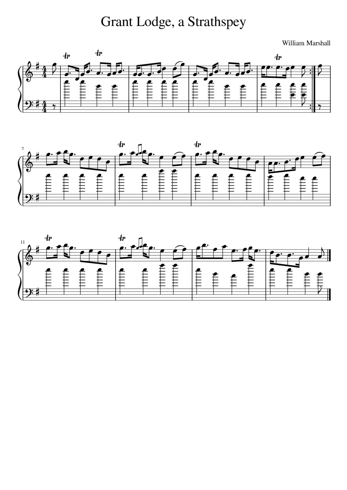 Grant Lodge a Strathspey - Page 1