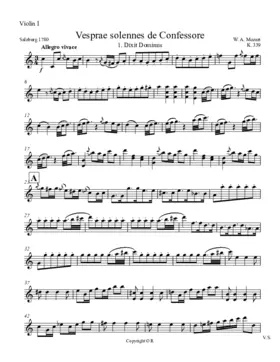Vesperae solennes de confessore, KV 339