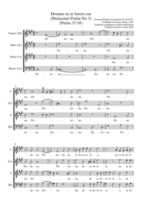 Third Penitential Psalm