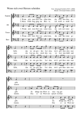 Wenn sich zwei Herzen scheiden (Geibelei Nr. 3)